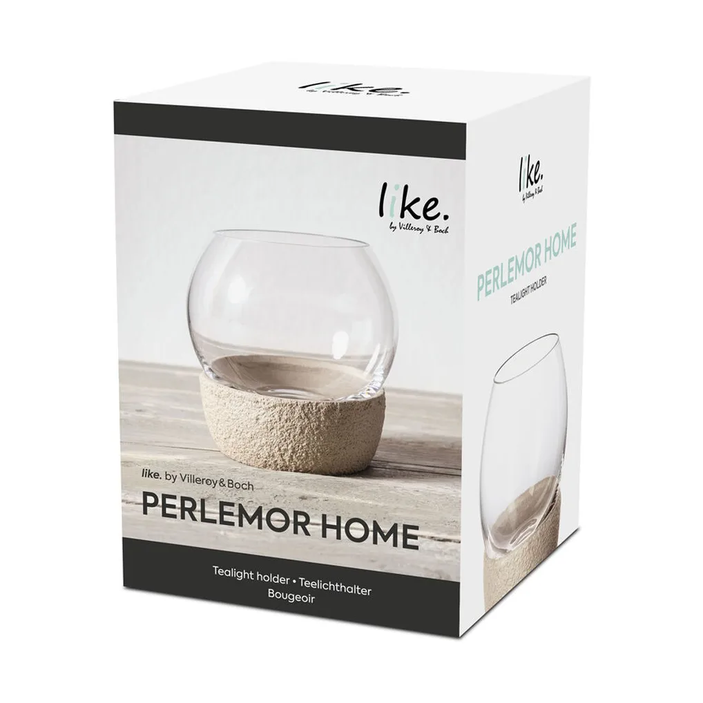 Perlemor värmeljuslykta Ø11 cm, Beige Villeroy & Boch