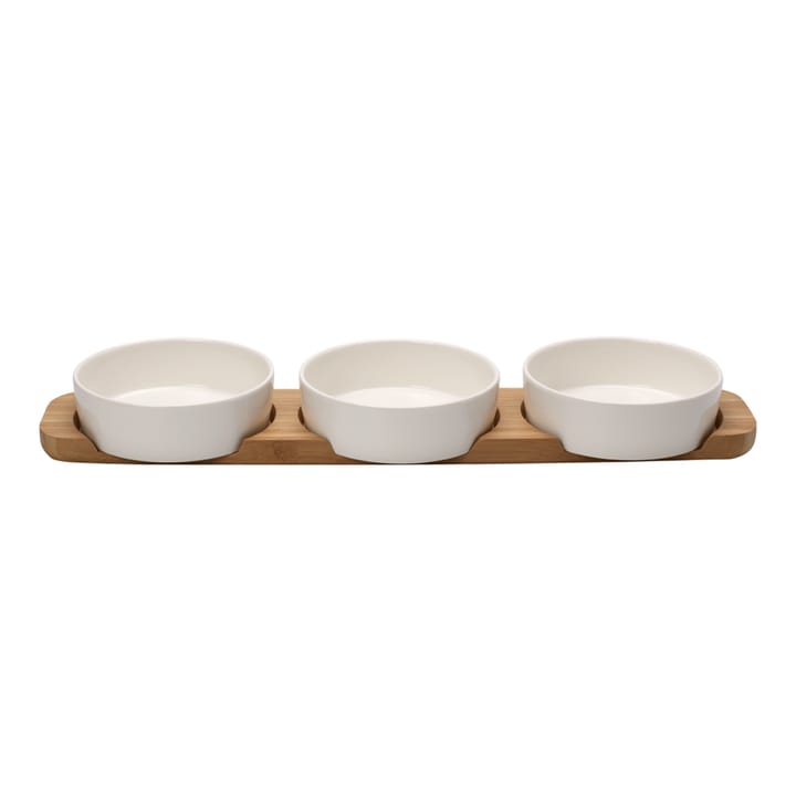 Pizza Passion serveringsskål 4 delar - bambu - Villeroy & Boch