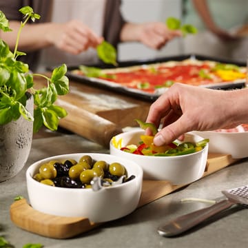 Pizza Passion serveringsskål 4 delar - bambu - Villeroy & Boch