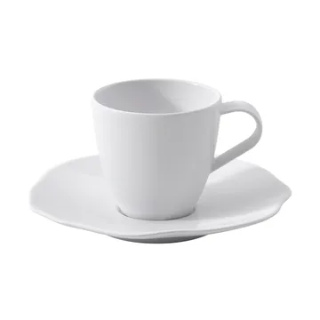 Pura espressokopp med fat - Vit, 2 delar - Villeroy & Boch