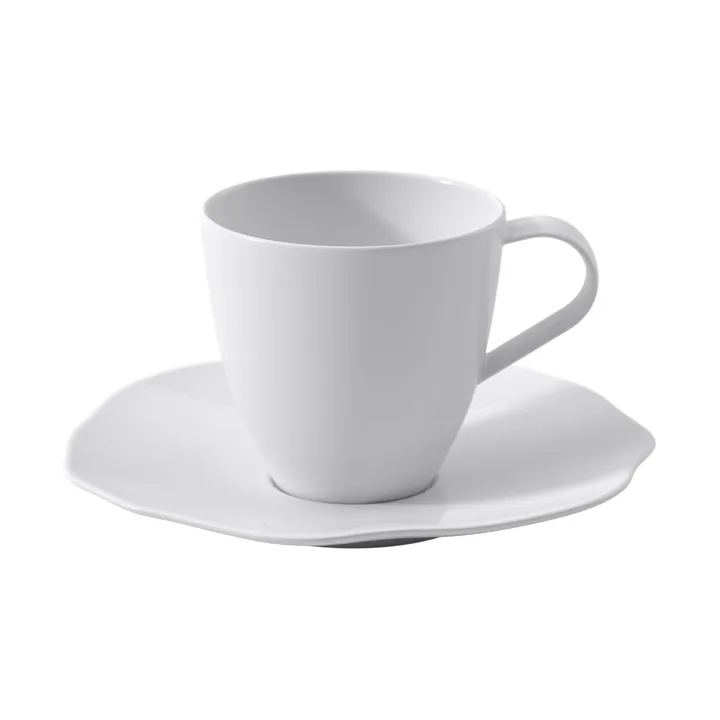 Pura kopp med fat - Vit, 2 delar - Villeroy & Boch