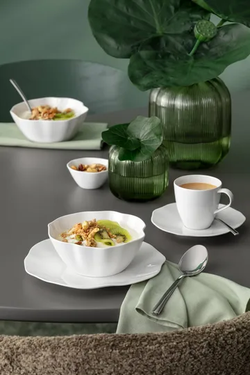 Pura kopp med fat - Vit, 2 delar - Villeroy & Boch