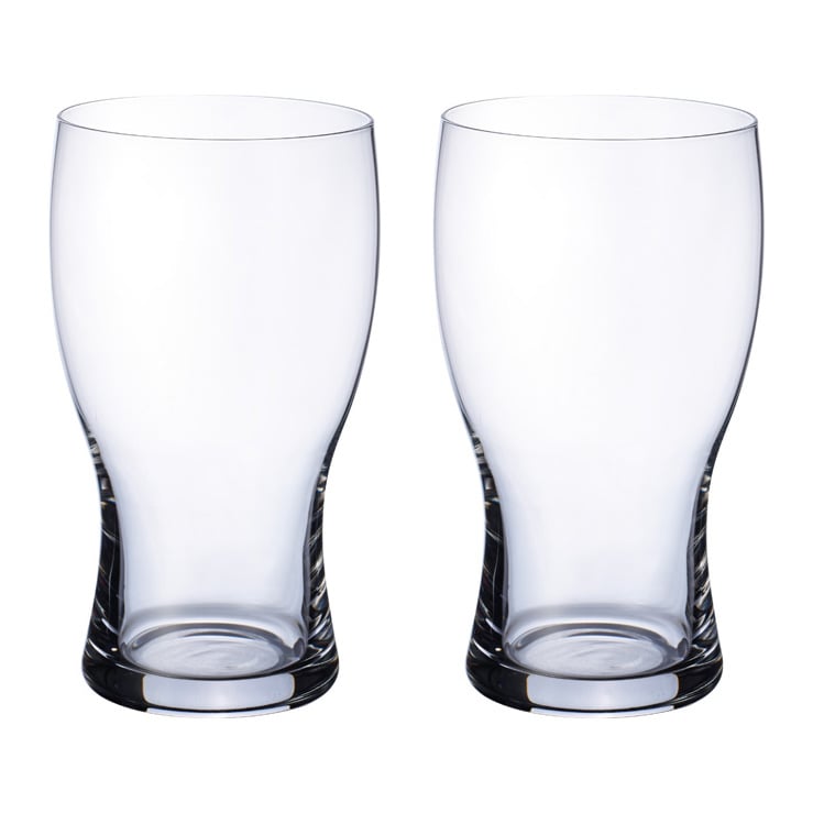Villeroy & Boch Purismo pint ölglas 2-pack Klar | Skandinavisk Design | Ölglas | Transparent