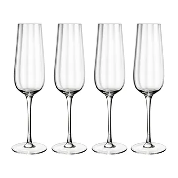Rose Garden champagneglas 4-pack 29 cl - Klar - Villeroy & Boch