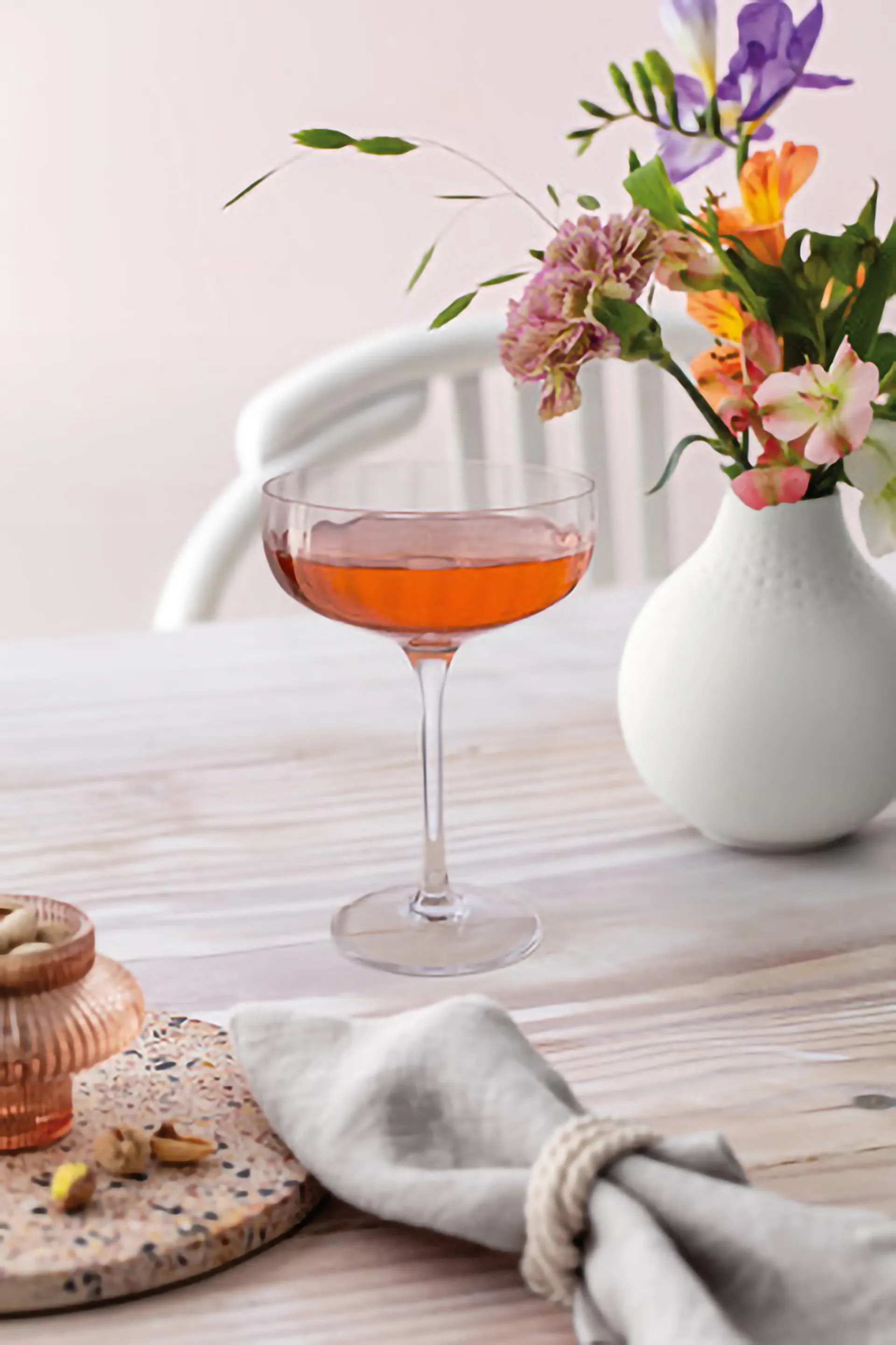 Rose Garden champagnekupa 12 cl 4-pack, Clear Villeroy & Boch