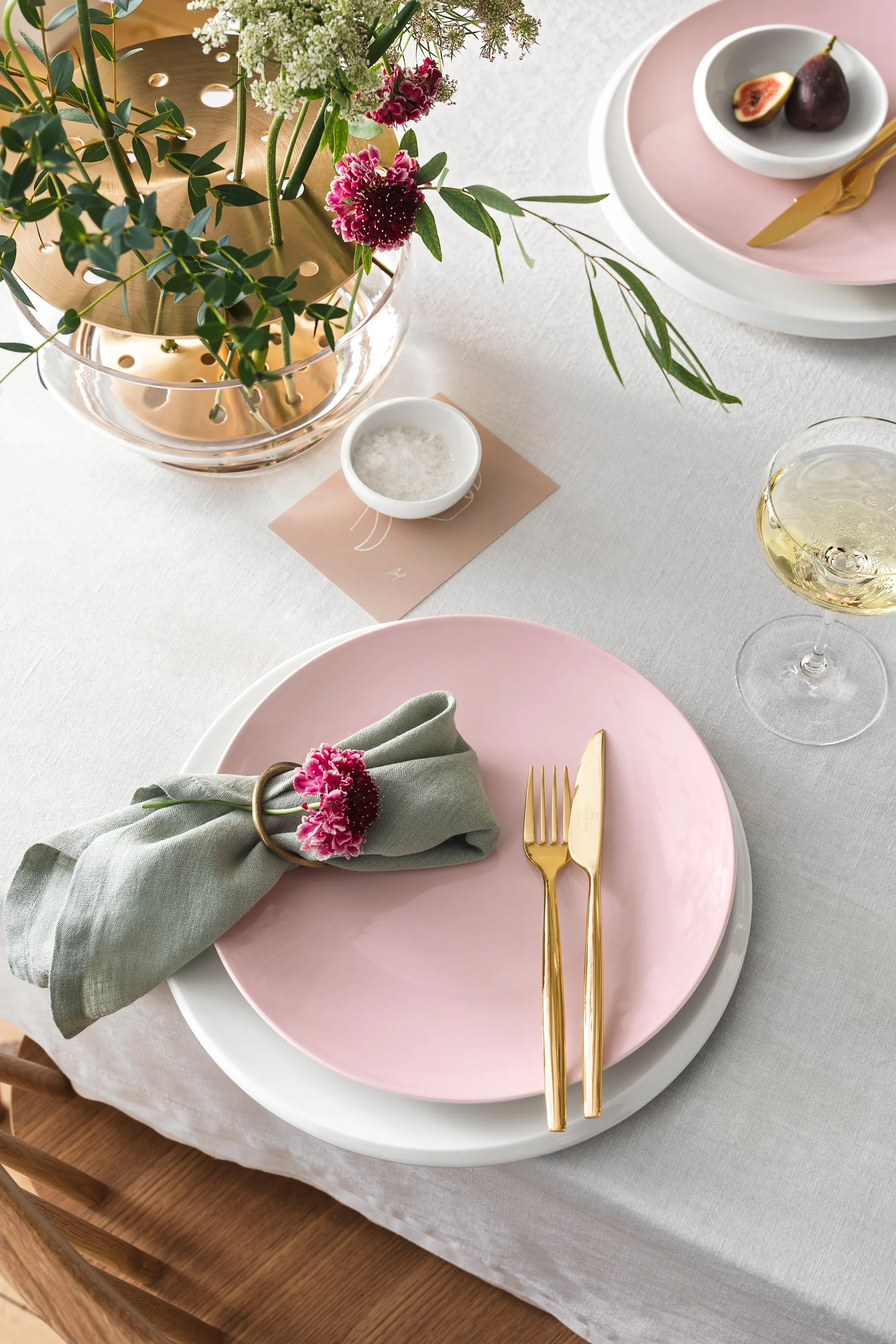 Rose Garden Coupe tallrik Ø29 cm, Rosa Villeroy & Boch