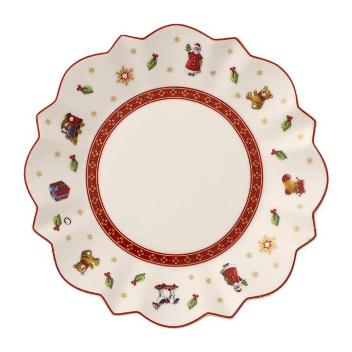 Toy's Delight assiett Ø18 cm, Vit-röd Villeroy & Boch