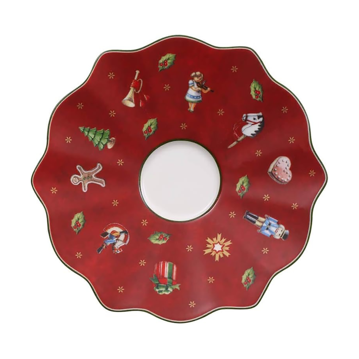 Villeroy & Boch Toy's Delight fat till espressokopp 13 cm Vit-röd
