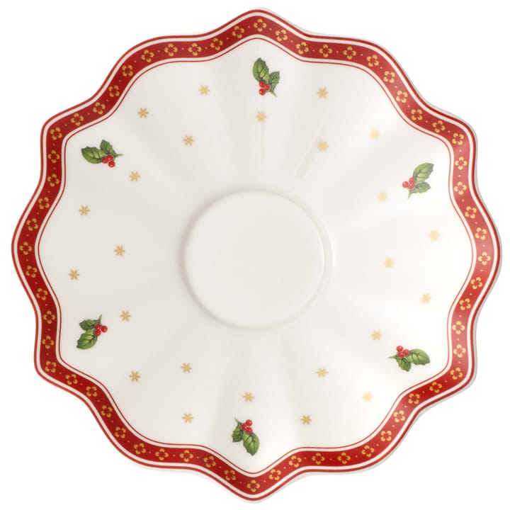 Toy's Delight fat till kaffekopp Ø17,5 cm - Vit-röd - Villeroy & Boch