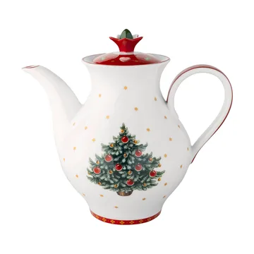 Toy's Delight kaffekanna - Vit-röd, träd, 1,6 L - Villeroy & Boch
