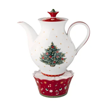 Toy's Delight kaffekanna - Vit-röd, träd, 1,6 L - Villeroy & Boch