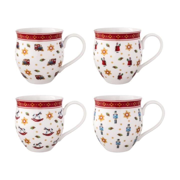 Toy's Delight kopp 4 delar - Vit-röd - Villeroy & Boch