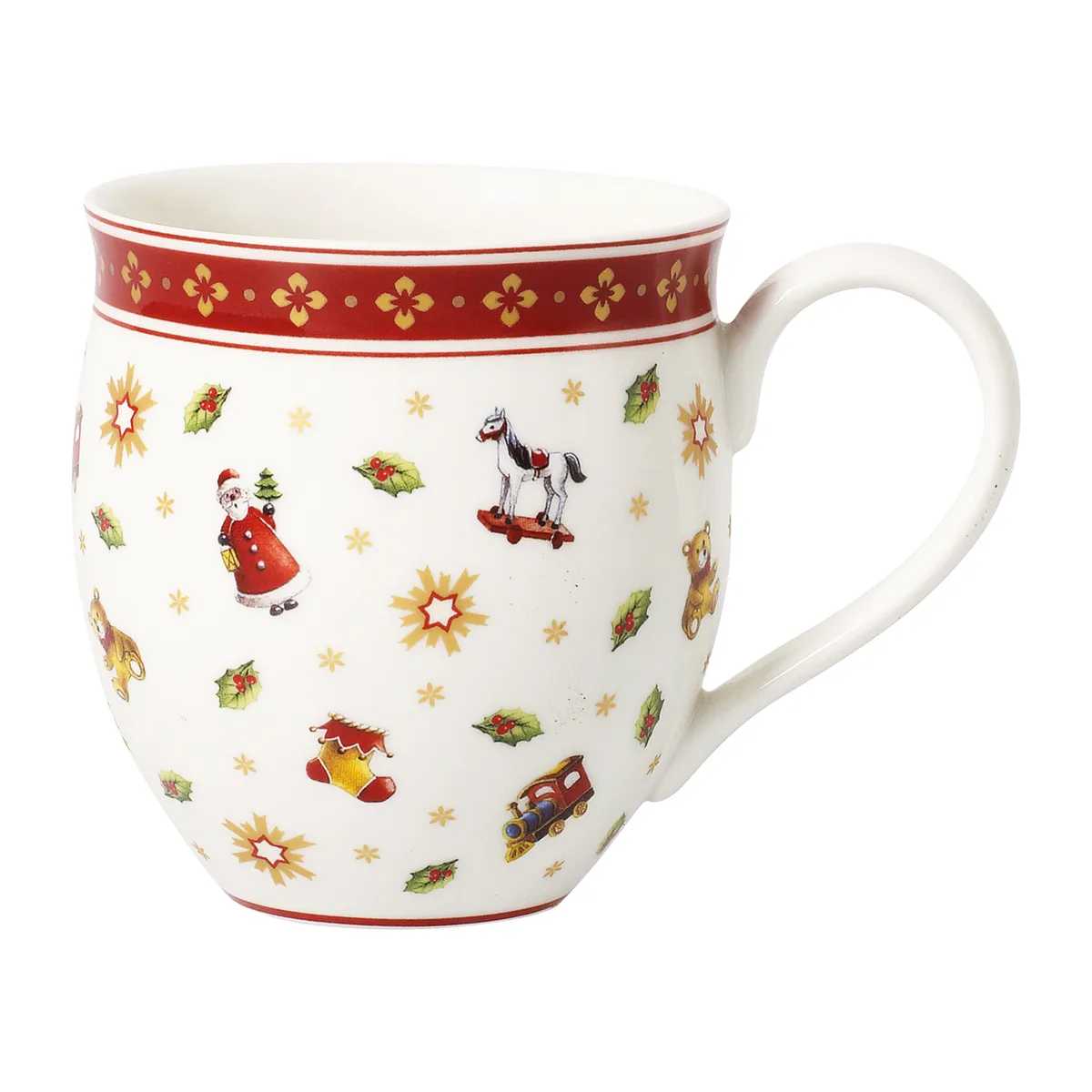 Villeroy & Boch Toy's Delight mugg 44 cl Vit-röd