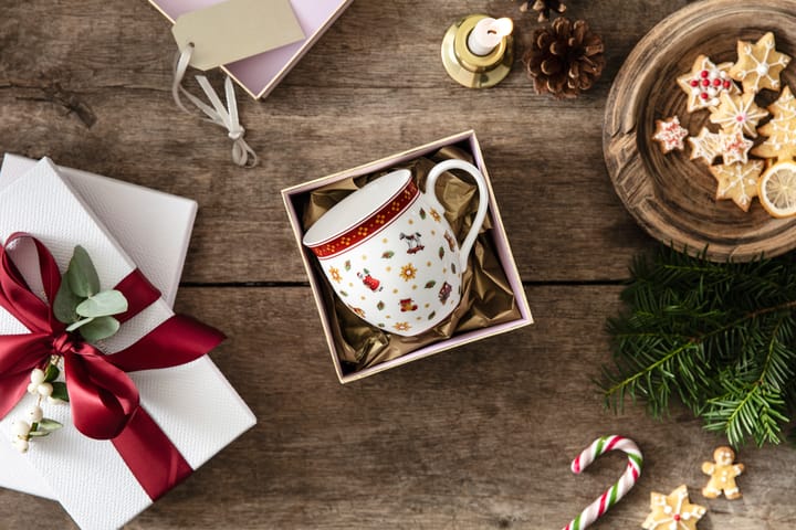 Toy's Delight mugg 44 cl, Vit-röd Villeroy & Boch