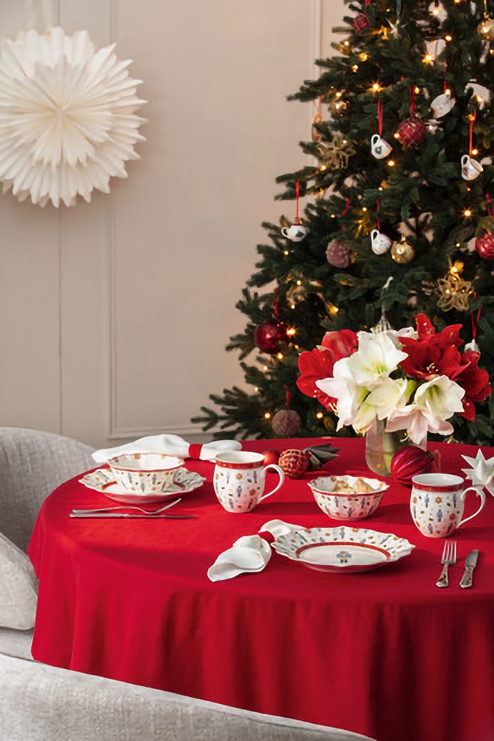 Toy's Delight skål 4 delar, Vit-röd Villeroy & Boch