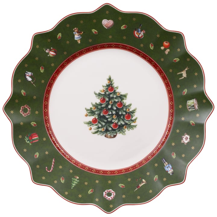 Toy's Delight tallrik Ø24,4 cm - Vit-grön - Villeroy & Boch