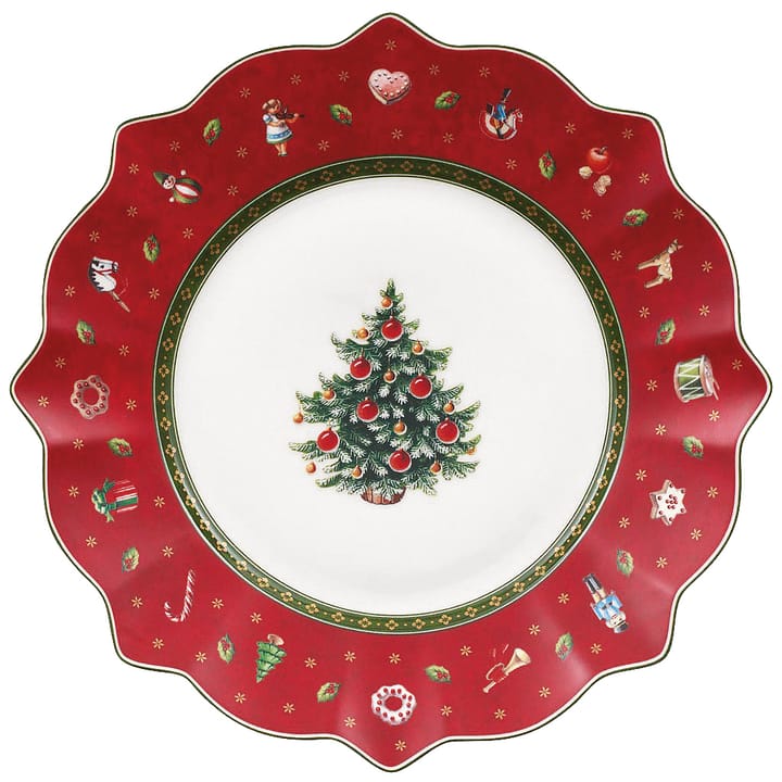 Toy's Delight tallrik Ø24,4 cm - Vit-röd - Villeroy & Boch