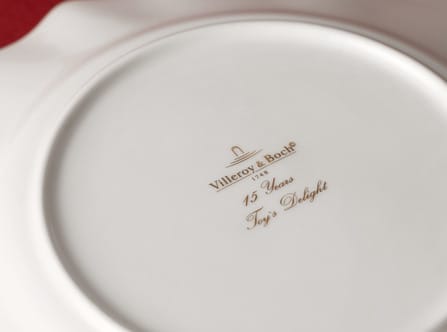 Toy's Delight tallrik 4 delar, Vit-röd Villeroy & Boch