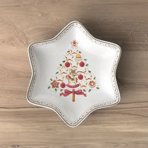 Winter Bakery Delight fat 24,5 cm, Stjärna Villeroy & Boch