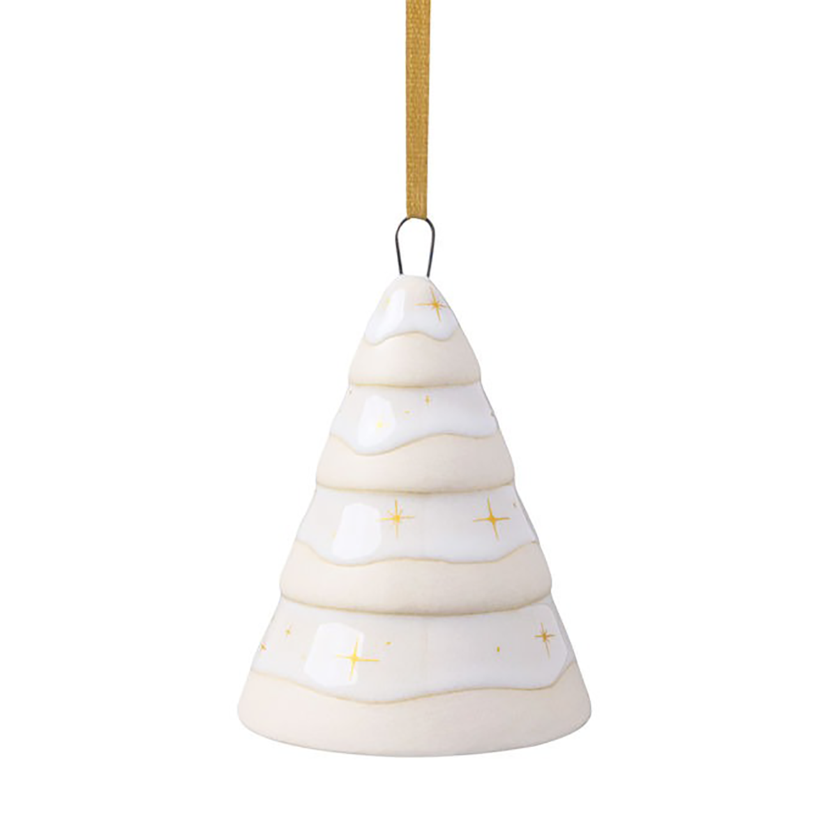 Villeroy & Boch Winter Glow julgranshänge julgran Vit-beige