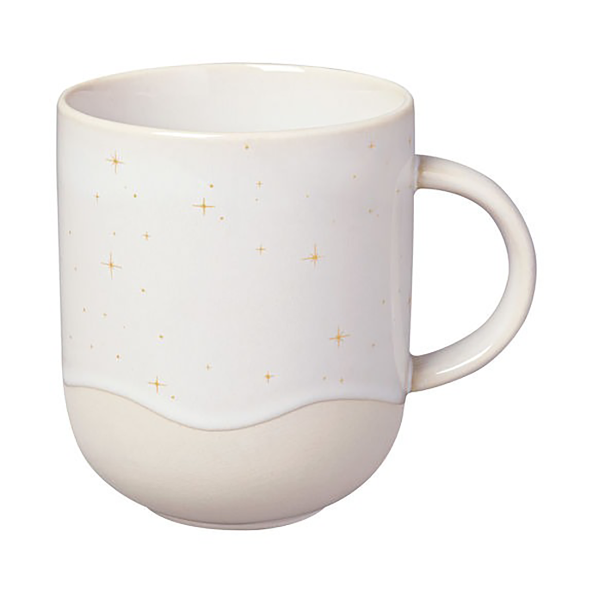 Villeroy & Boch Winter Glow mugg 38 cl Vit-beige | Skandinavisk Design | Kaffekoppar | Vit