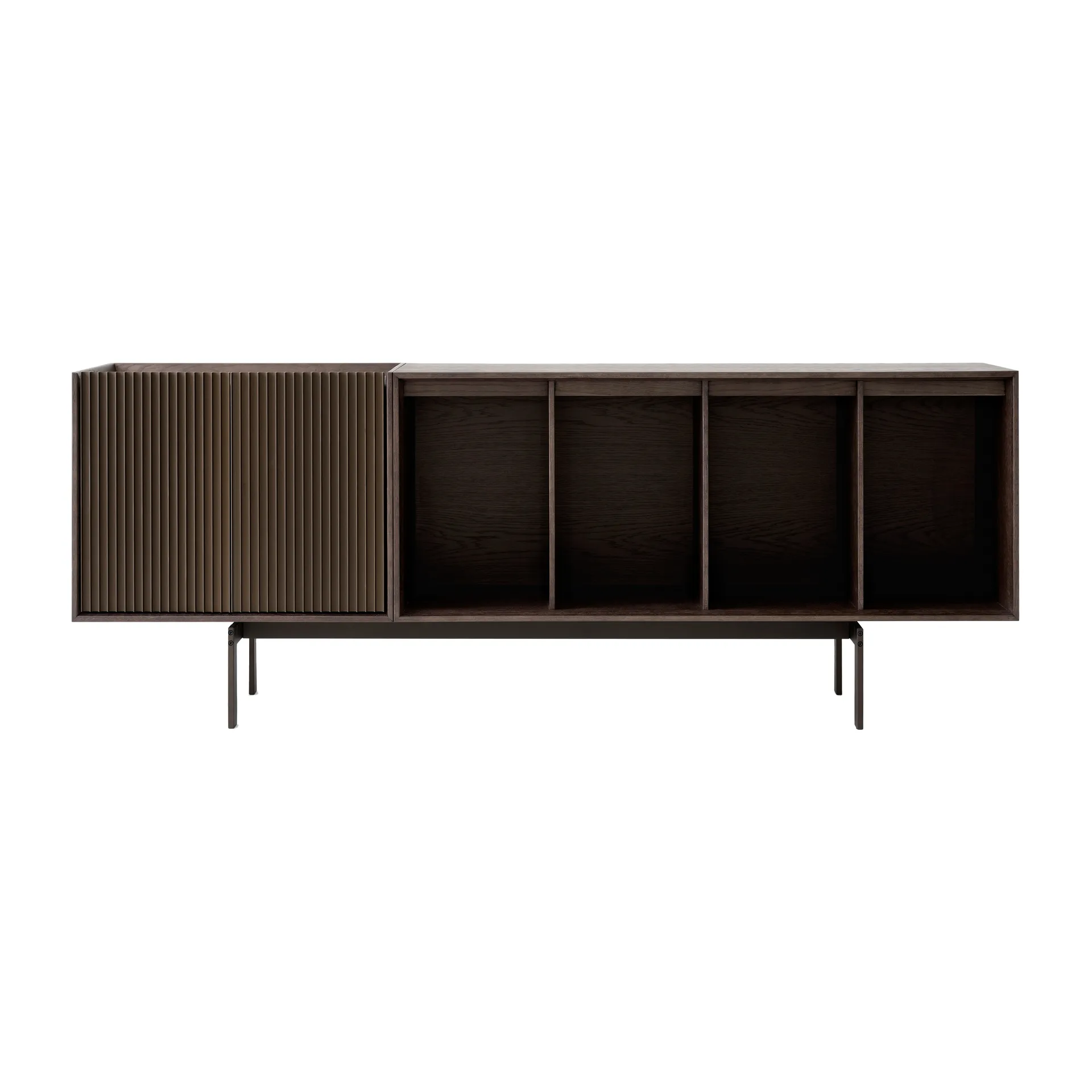 Vipp Cabinet Chimney sideboard 176,8x38x68 cm, Dark oak Vipp