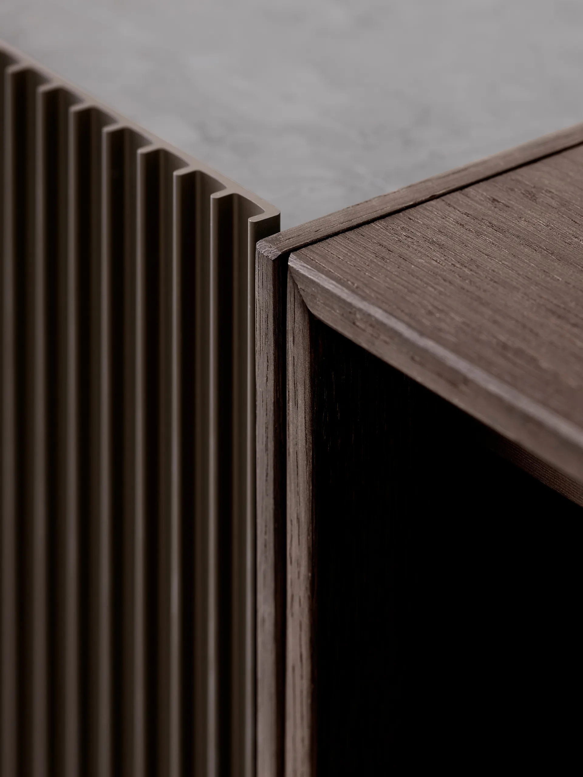 Vipp Cabinet Chimney sideboard 176,8x38x68 cm, Dark oak Vipp