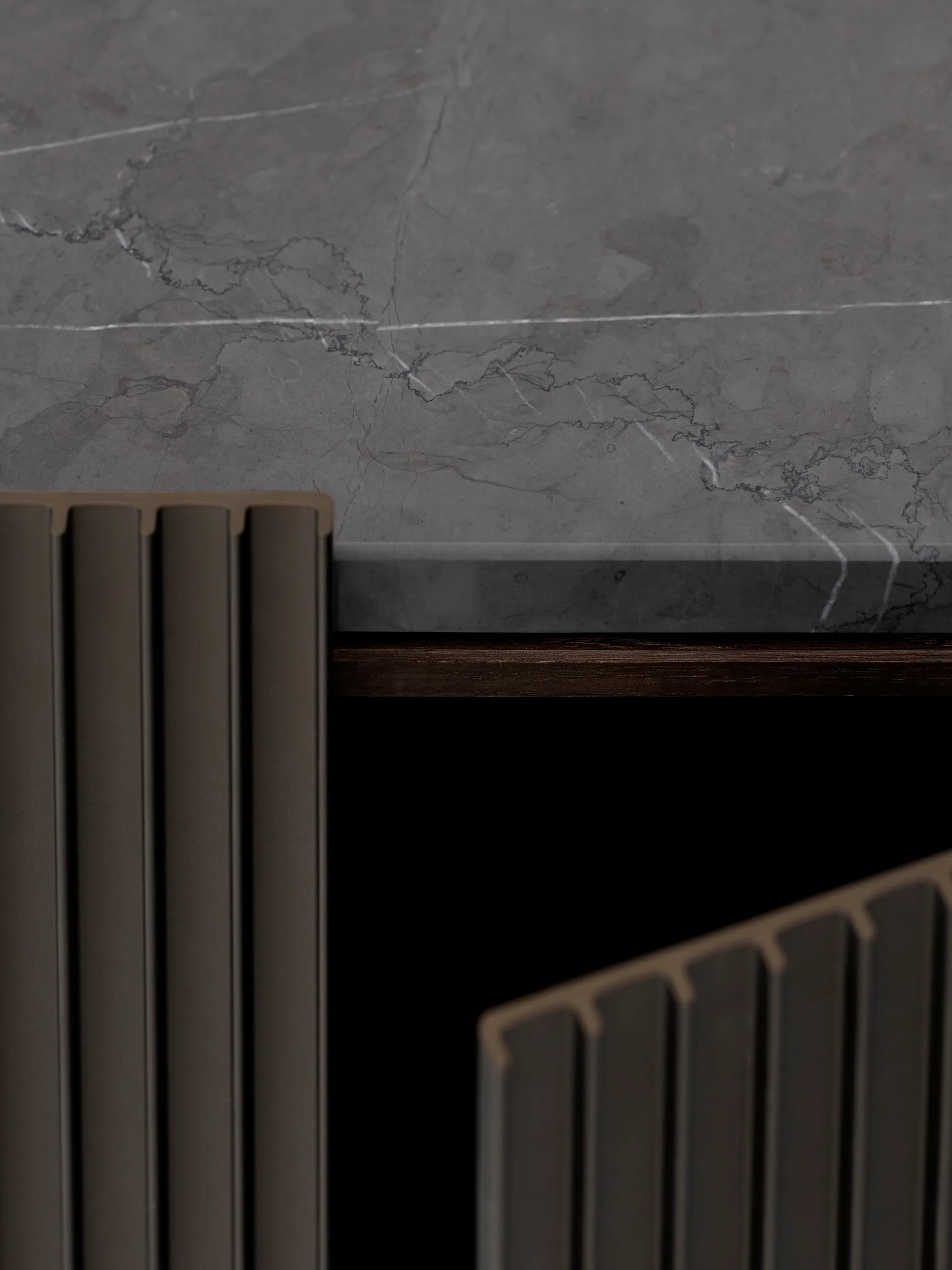 Vipp Cabinet Chimney sideboard 176,8x38x68 cm, Dark oak Vipp