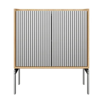 Vipp Cabinet H2 skåp med ben - Light oak-marble, doors - Vipp