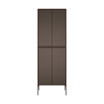Vipp Cabinet H4 skåp med ben - Dark oak, doors - Vipp
