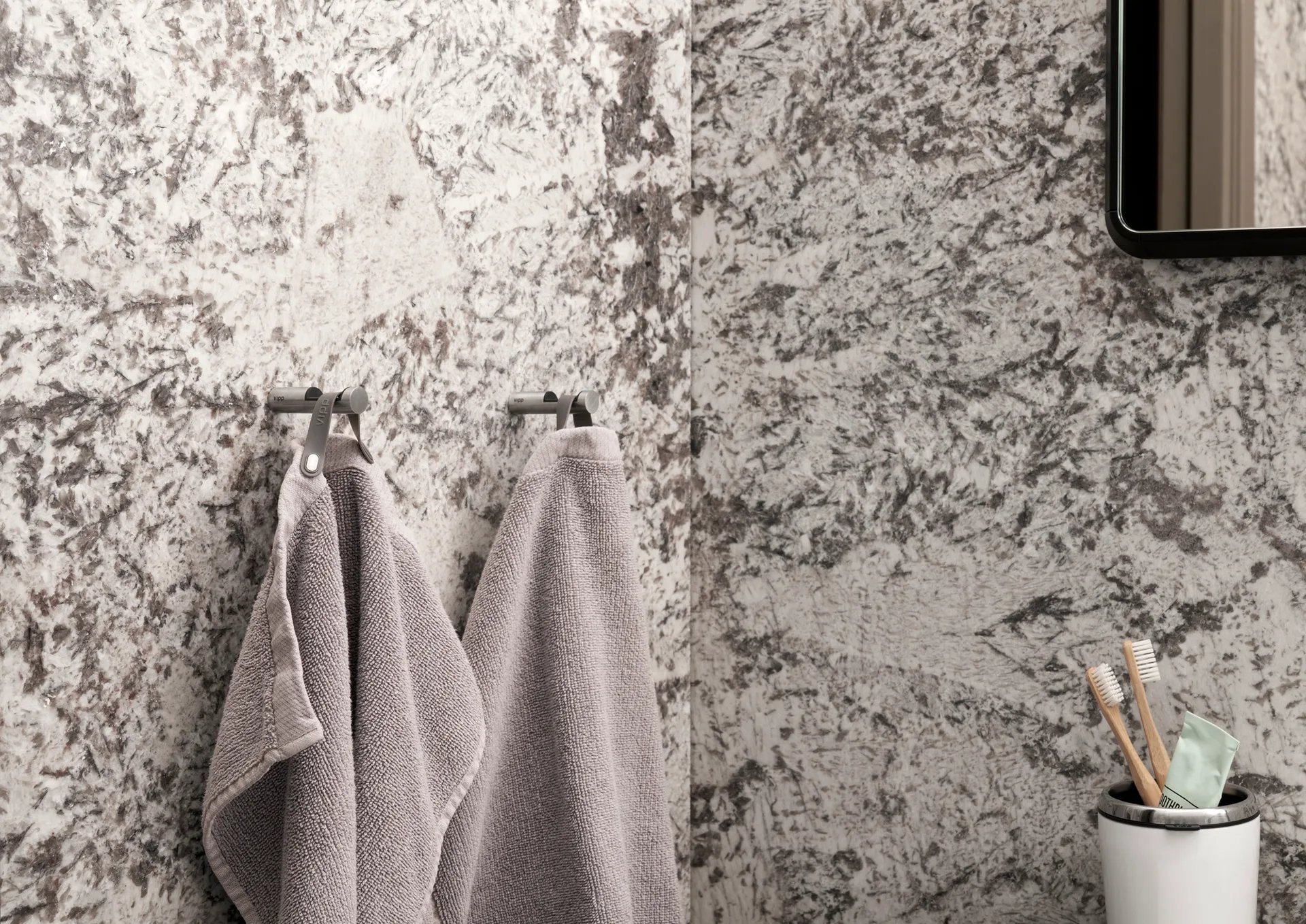 Vipp1 krok 2-pack, Stainless steel Vipp