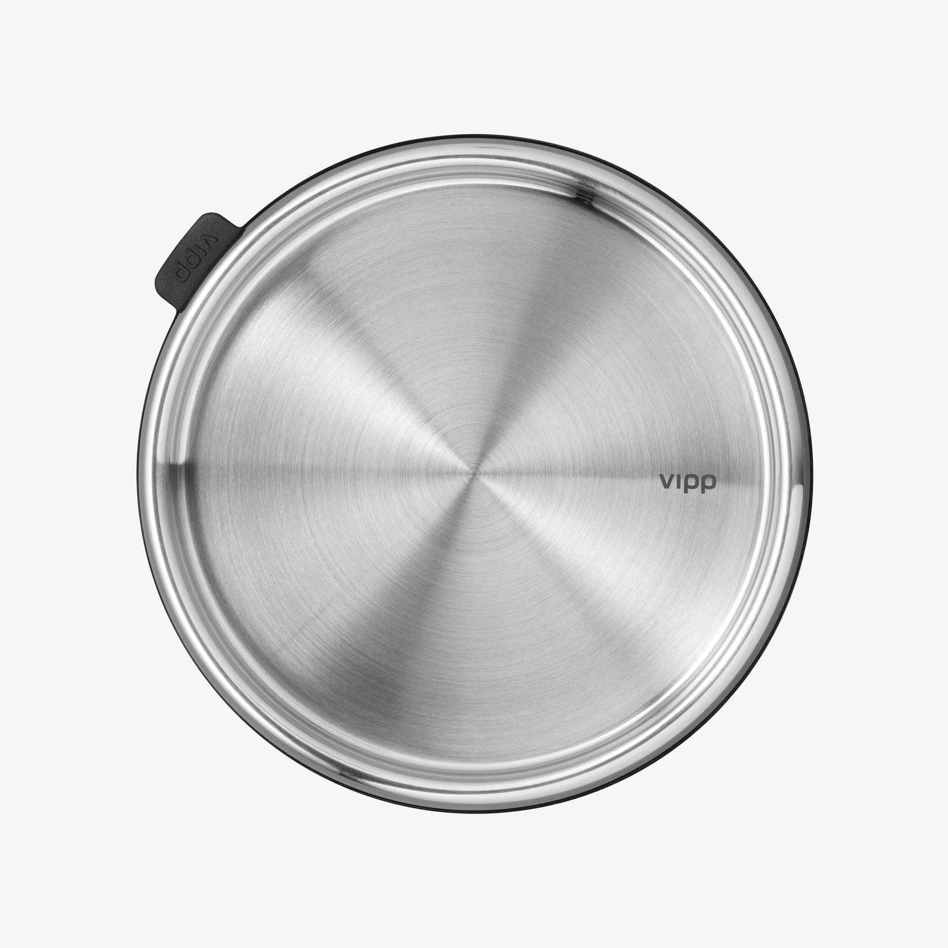 Vipp10 förvaringsburk Ø12 cm, Black Vipp