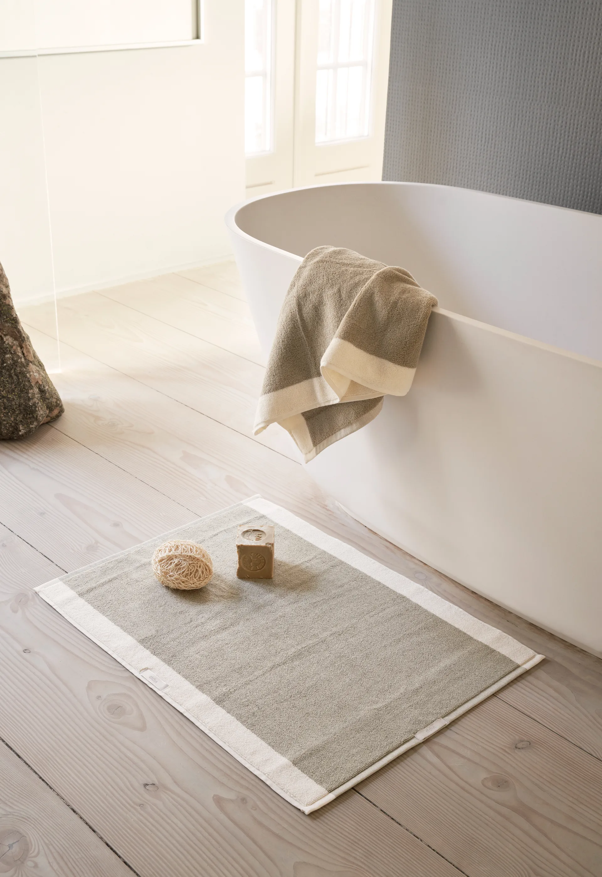 Vipp101 badrumsmatta, Khaki, 50x70 cm Vipp