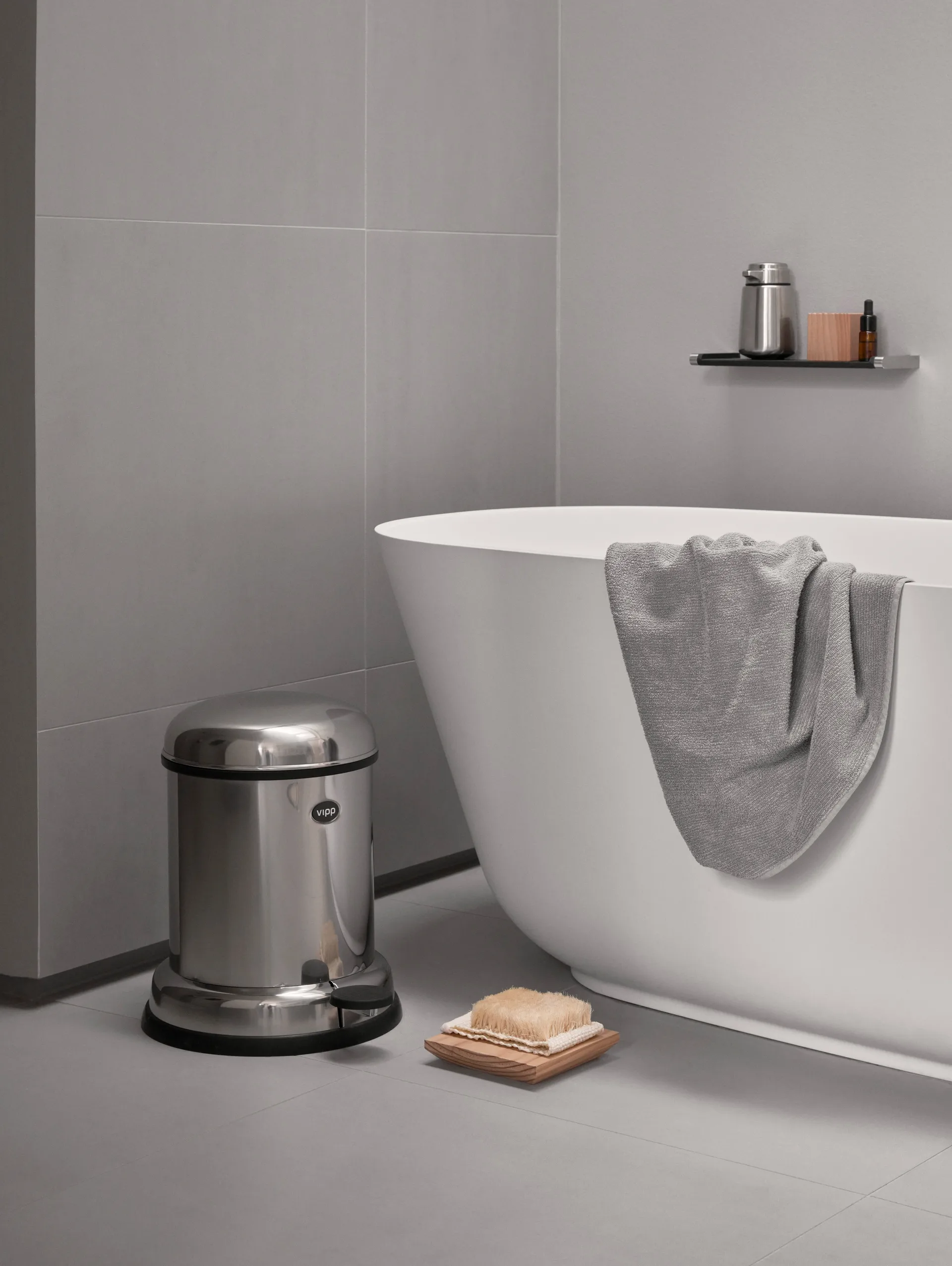 Vipp14 pedalhink 8 l, Stainless steel Vipp