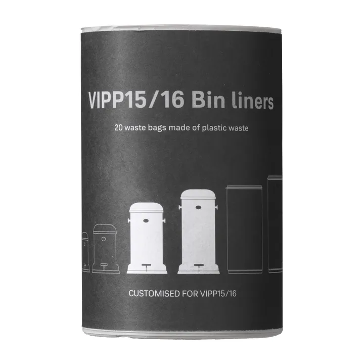 Vipp15/16 avfallspåse 14-18 l - 20 påsar/förp - Vipp