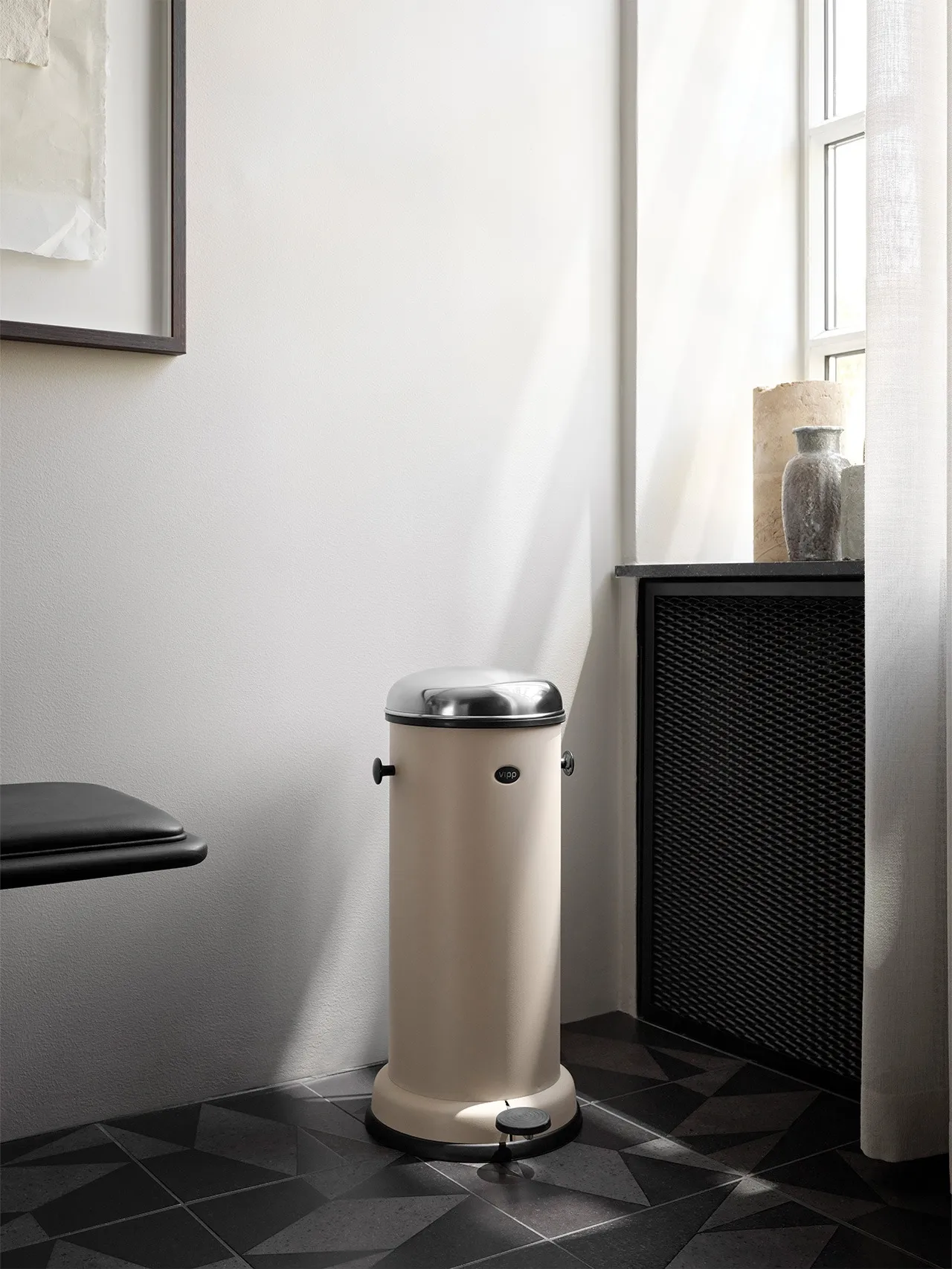 Vipp16 pedalhink 18 l, Beige Vipp