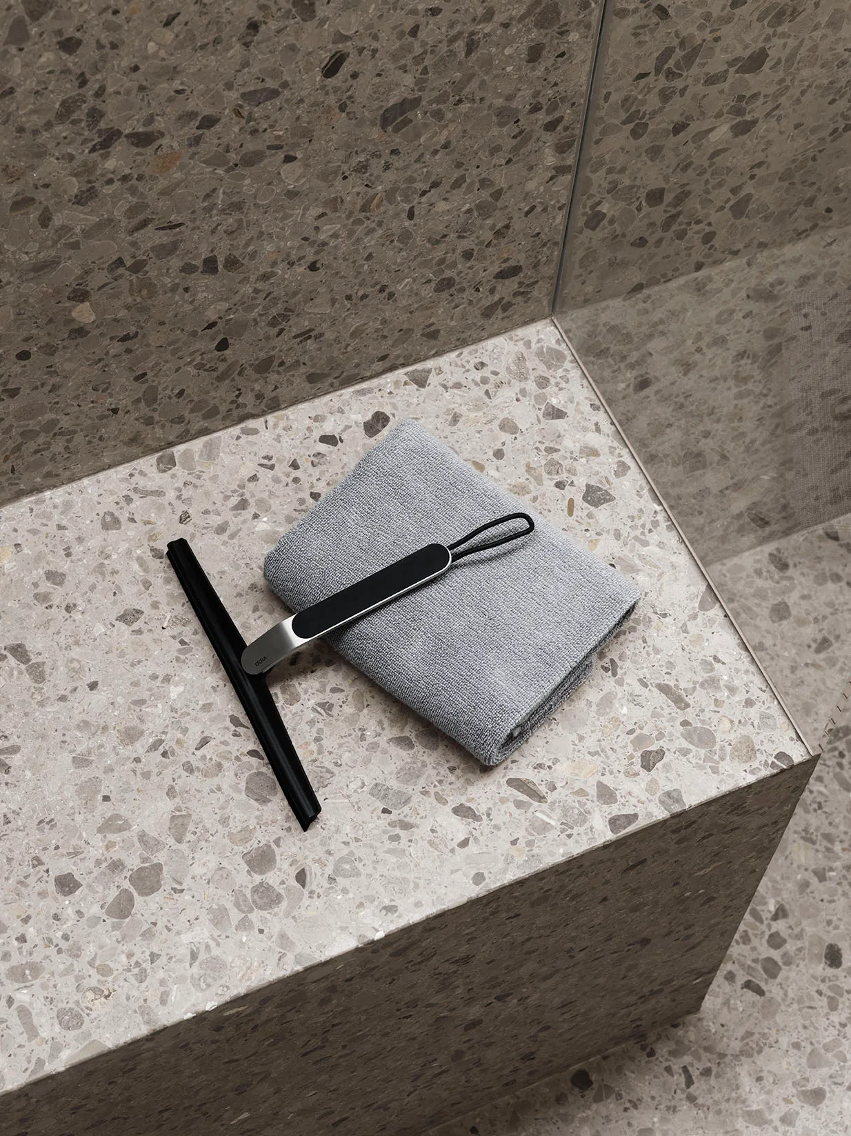 Vipp2 duschskrapa, Stainless steel Vipp