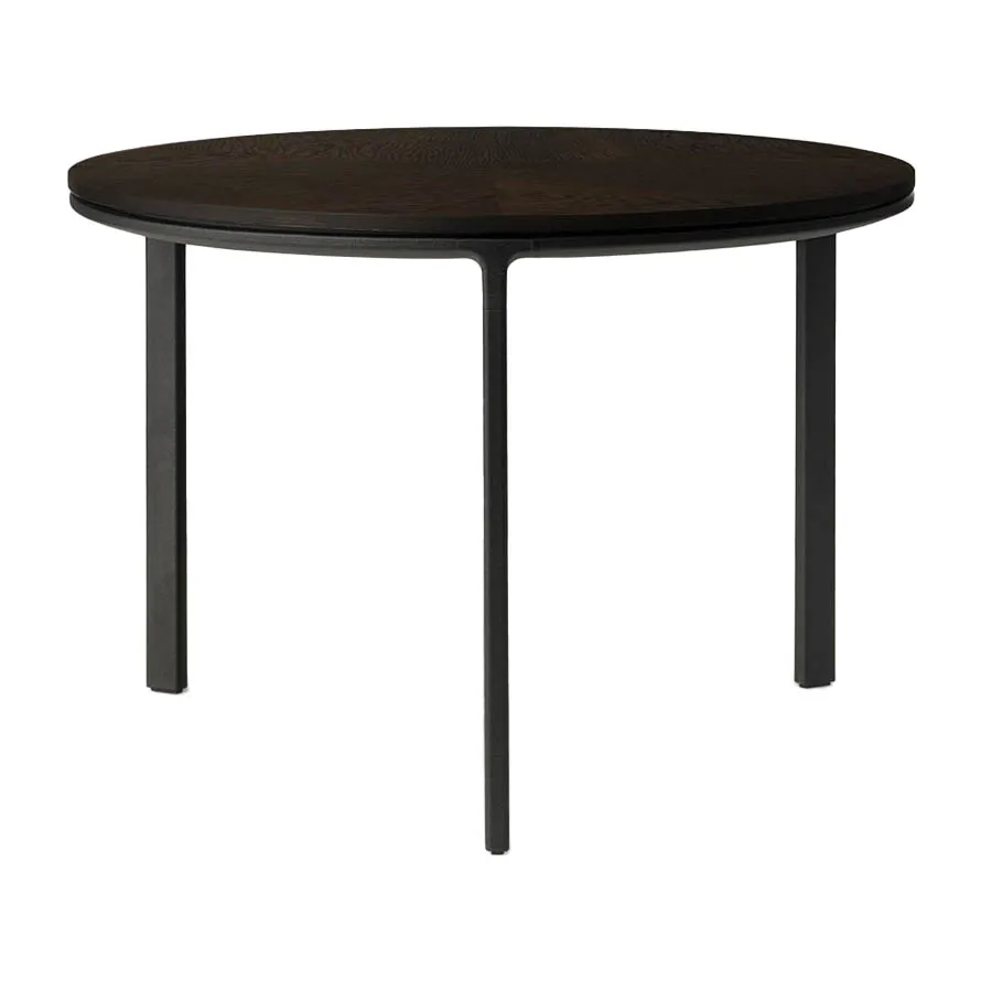 Vipp423 soffbord Ø60x40,5 cm, Dark oak veneer Vipp