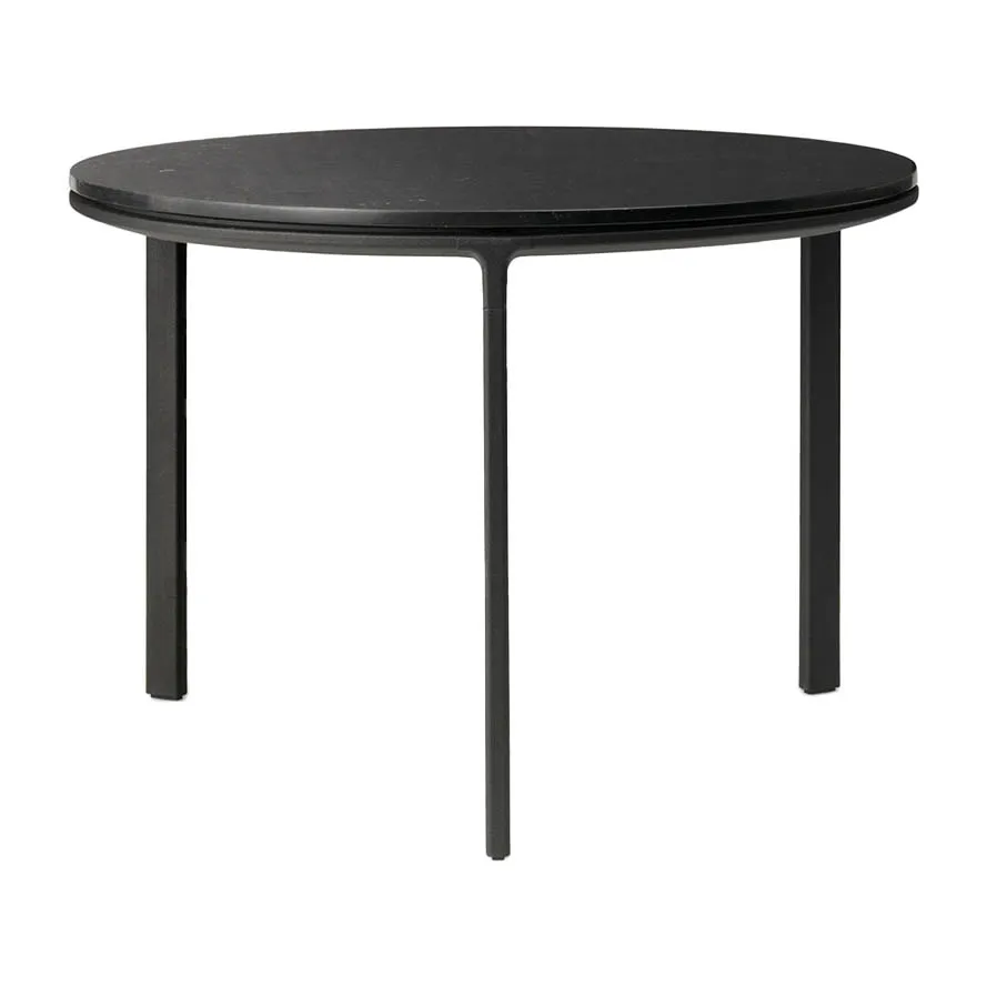 Vipp423 soffbord marmor Ø60x40,5 cm, Black Vipp