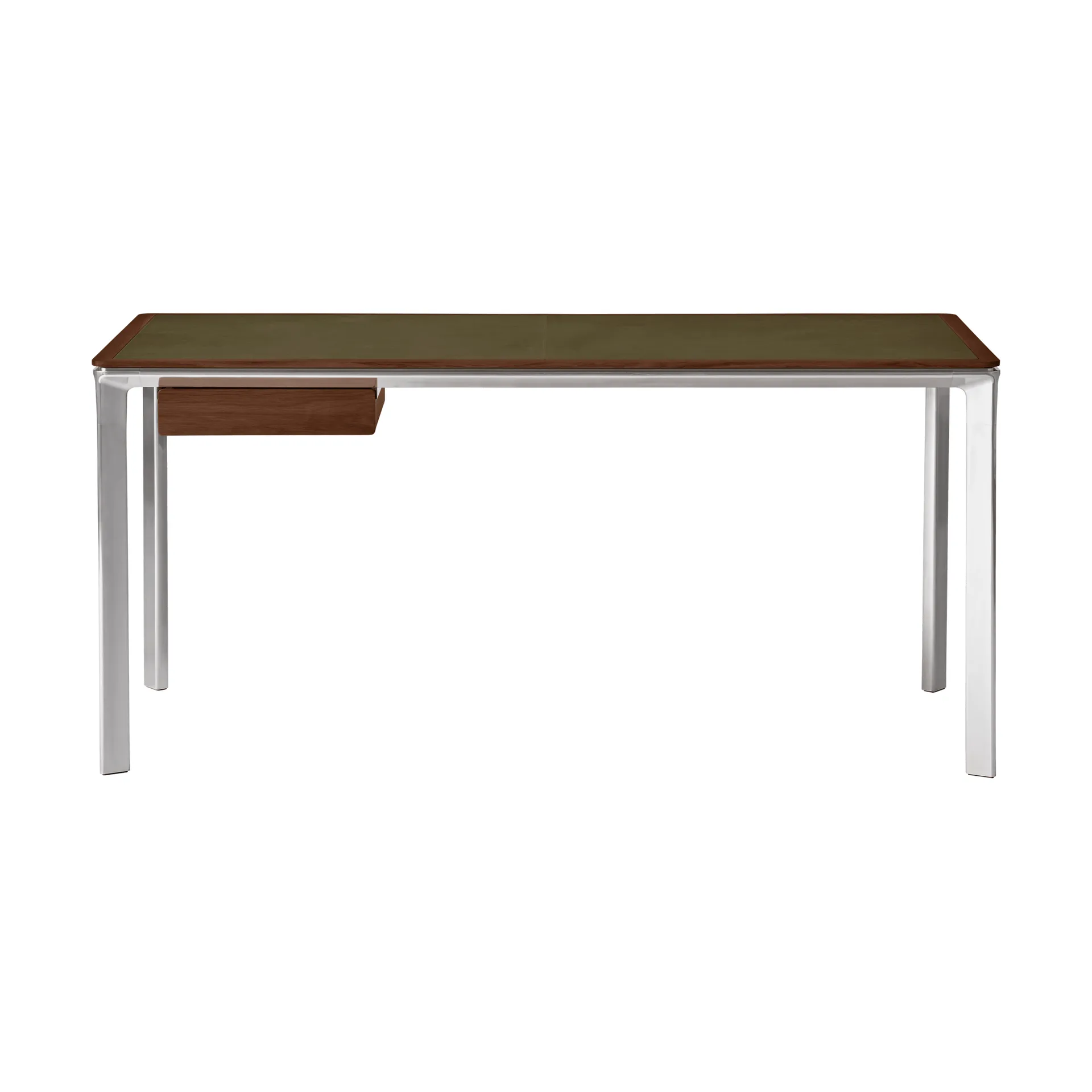 Vipp432 skrivbord, Bosco leather-dark oak Vipp