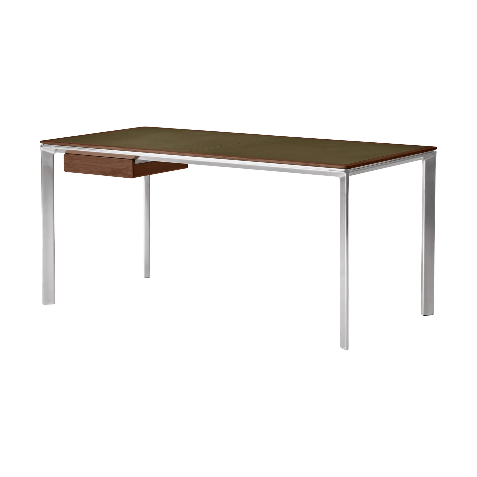 Vipp432 skrivbord, Bosco leather-dark oak Vipp