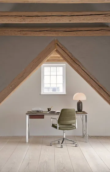 Vipp432 skrivbord - Bosco leather-dark oak - Vipp