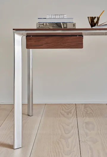 Vipp432 skrivbord - Bosco leather-dark oak - Vipp