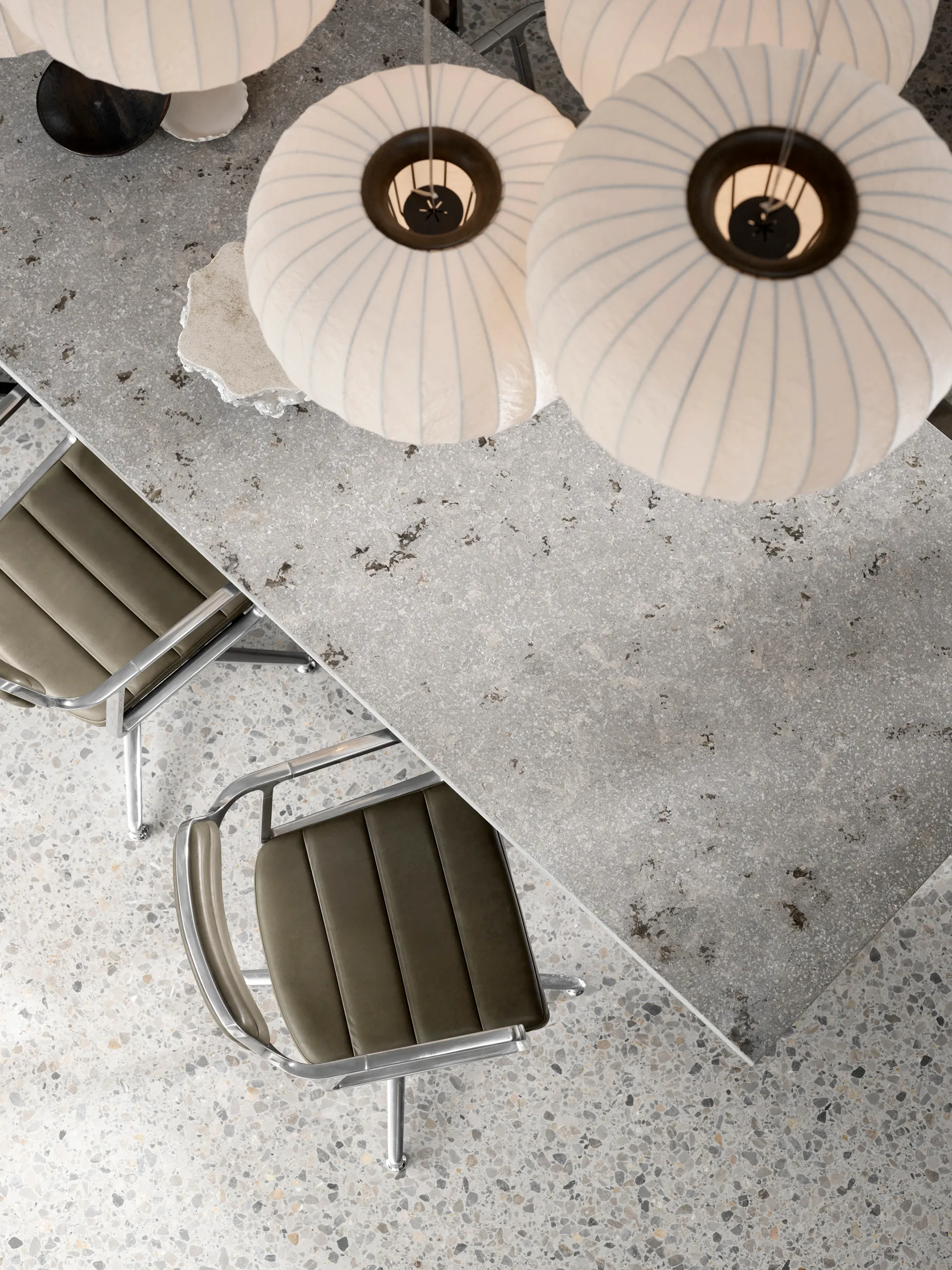 Vipp452 Swivel kontorsstol, Pol. aluminium-bosco green Vipp