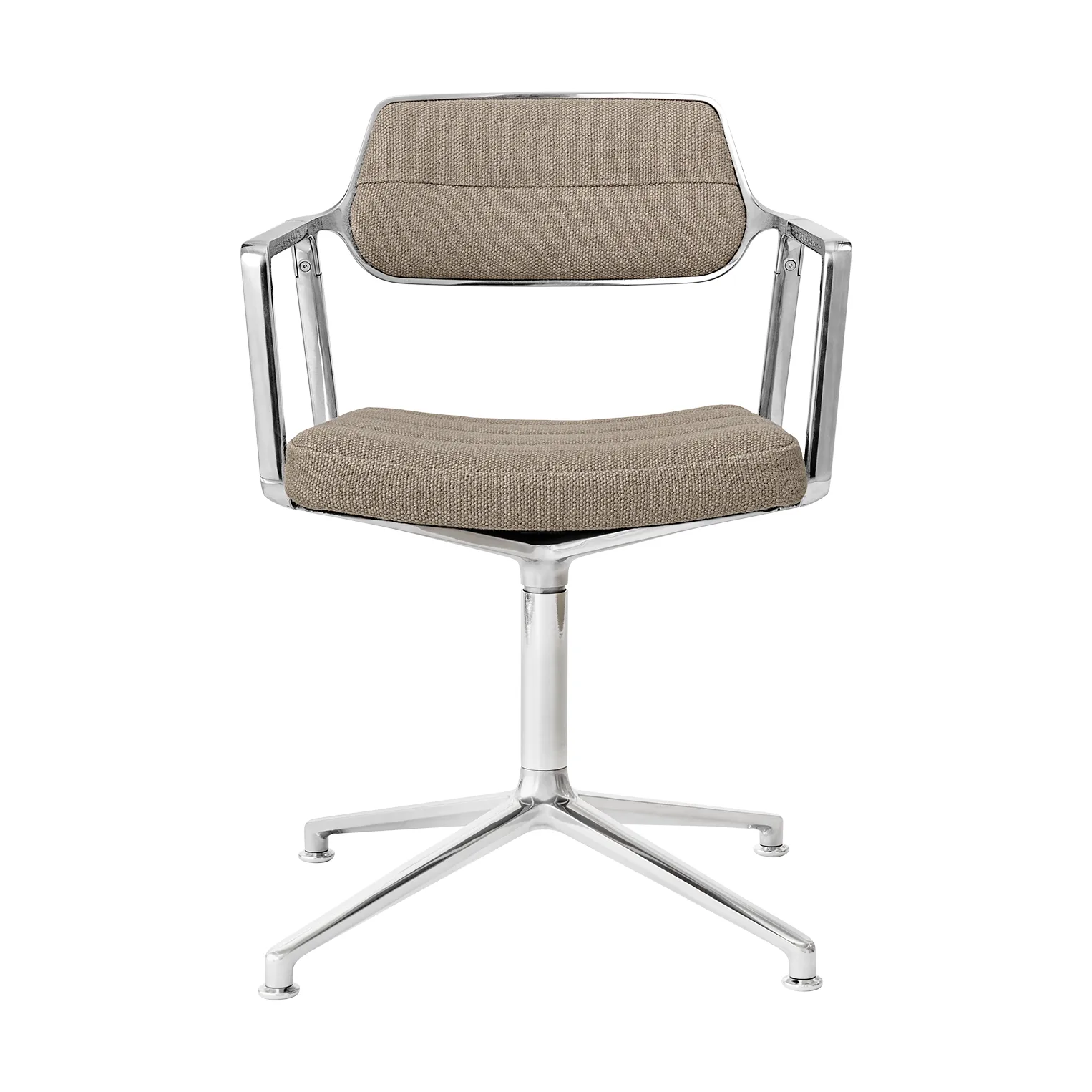 Vipp453 Swivel kontorsstol, Tide dark sand-pol. aluminium Vipp