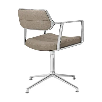 Vipp453 Swivel kontorsstol - Tide dark sand-pol. aluminium - Vipp