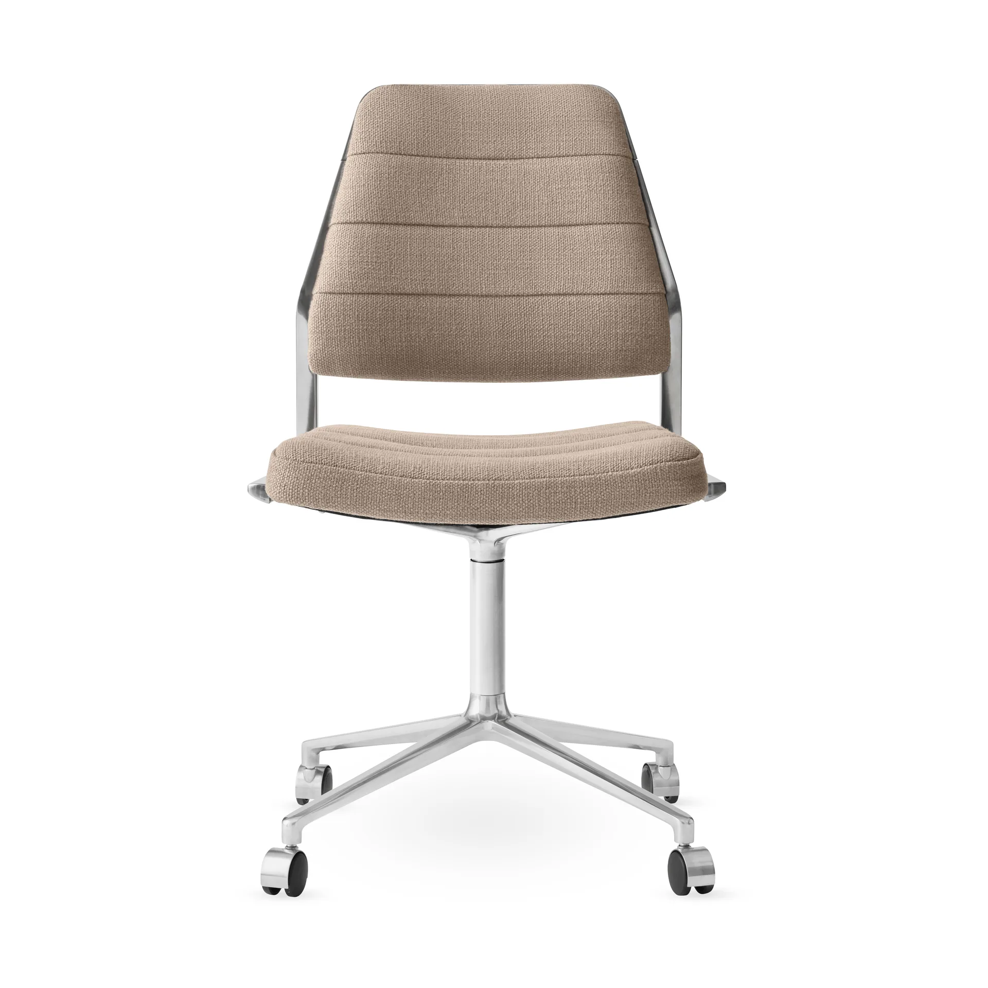 Vipp454 Swivel chair kontorsstol med hjul, Tide dark sand-polished aluminium Vipp Vipp454 Swivel chair kontorsstol med hjul, Tide dark sand-polished aluminium Vipp
