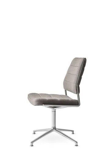 Vipp454 Swivel chair kontorsstol - Tenzo-polished aluminium - Vipp