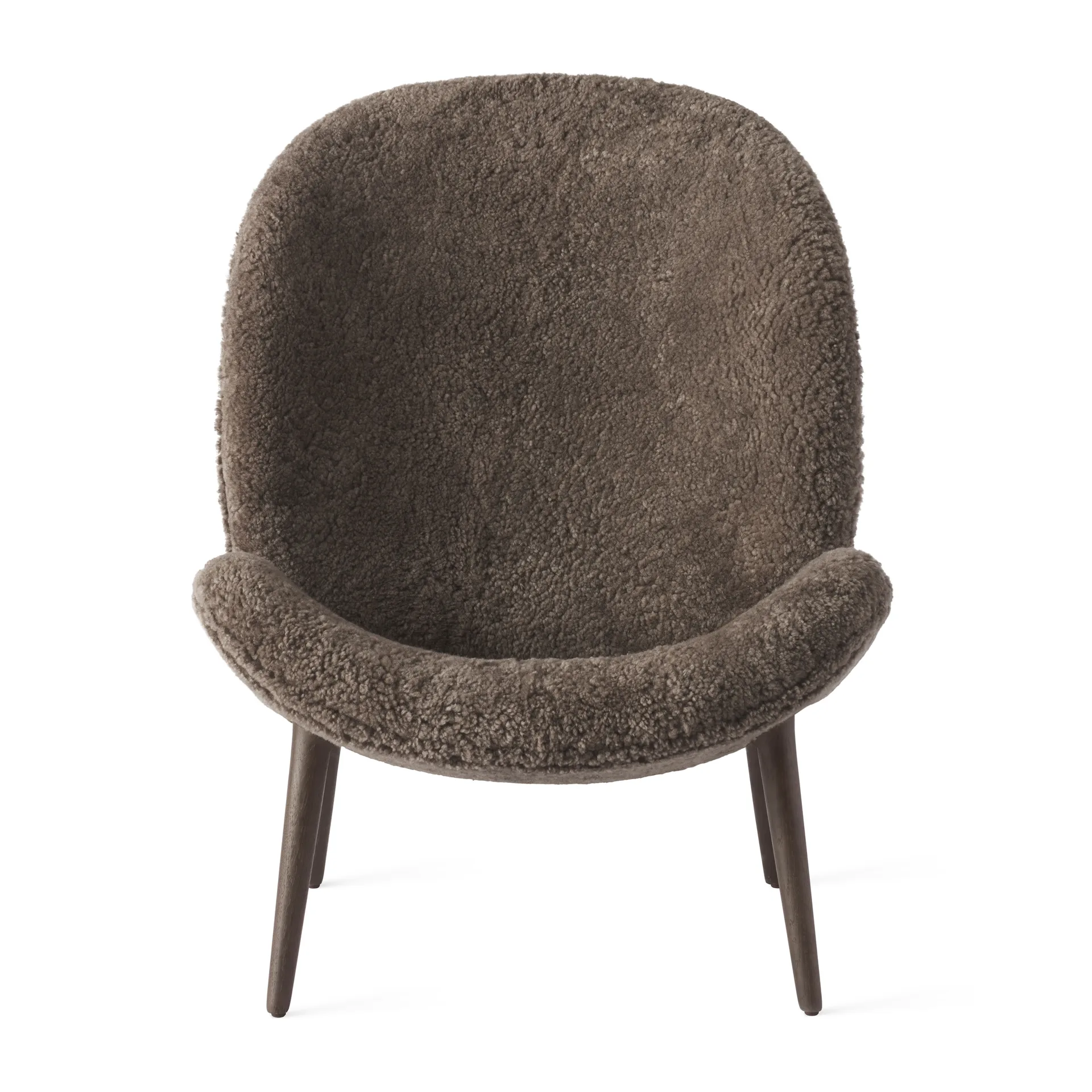 Vipp466 Lodge loungefåtölj, Dark oak-Curly 07 Vipp