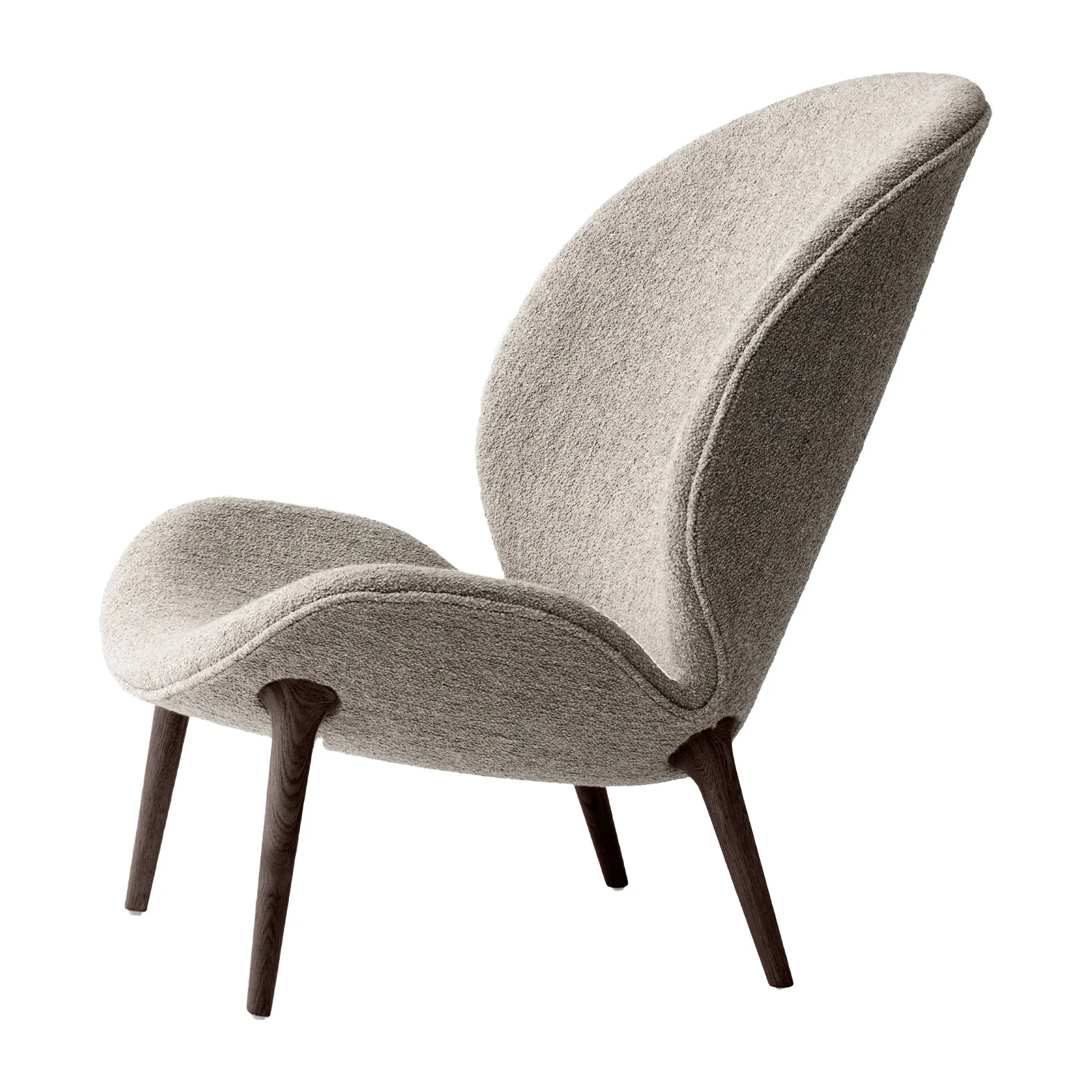 Vipp466 Lodge loungefåtölj, Dark oak-Soprano 03 Vipp